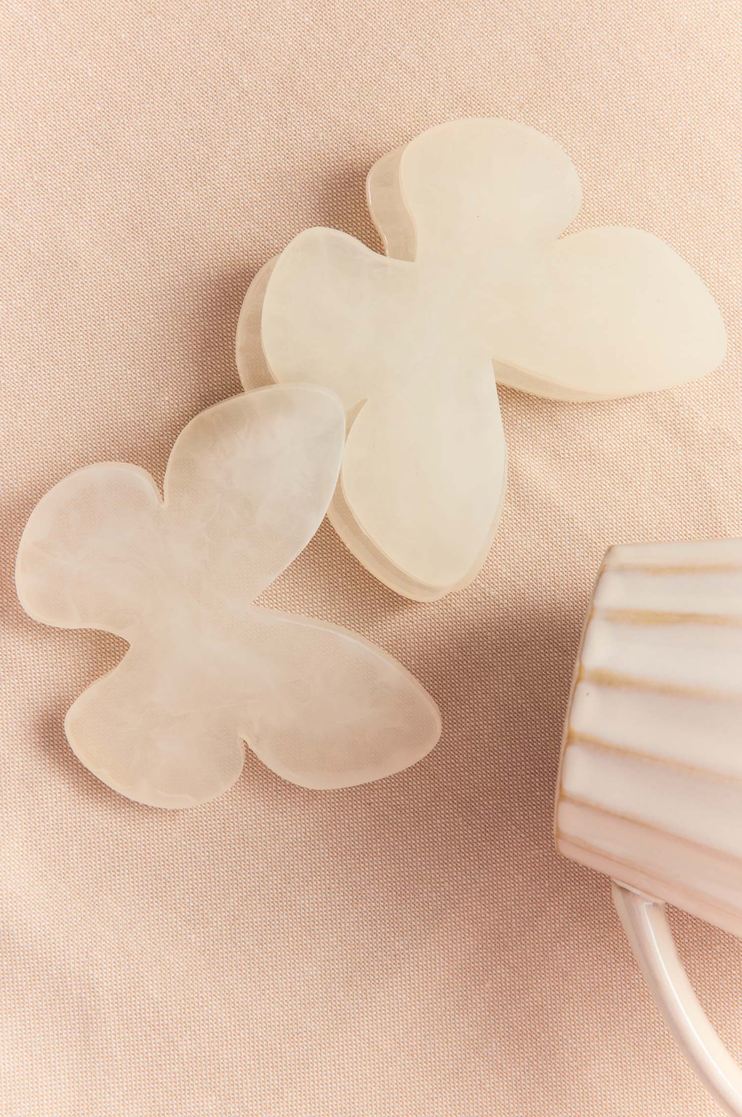 Pack 4 Posavasos Mariposa Blanco - Image 3